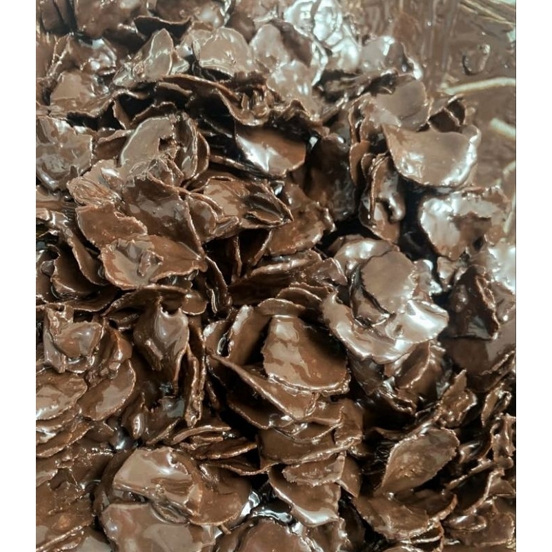 

Kripik pisang coklat lumer