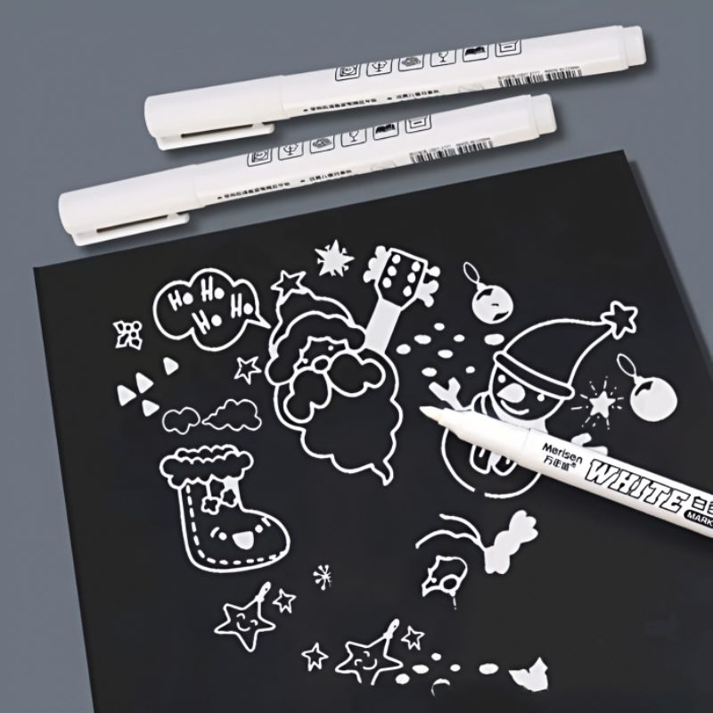 

SPIDOL PUTIH TAHAN AIR TIDAK LUNTUR UNTUK LUKISAN & GRAFITI - KEPALA TUNGGAL PULPEN GELL PUTIH DAN EMAS, GELLPEN.