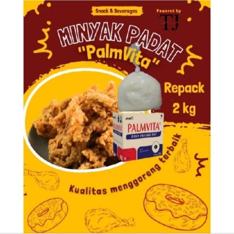 

PALMVITA/ MINYAK PADAT Repack 2kg