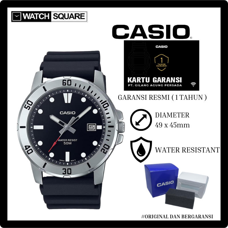 Jam tangan pria Casio MTP-VD01