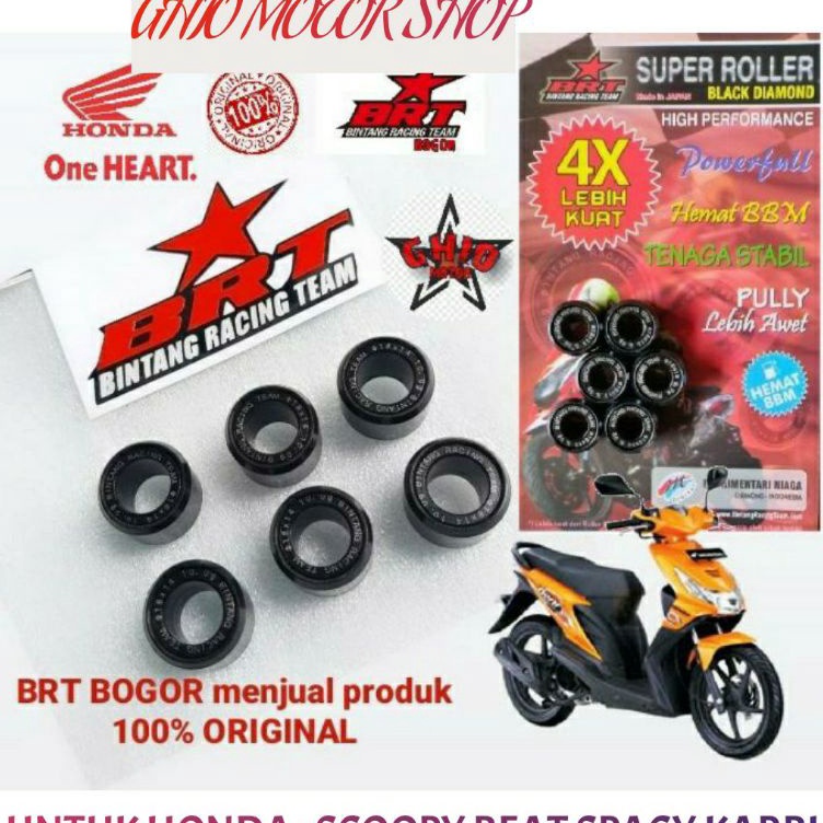 KODE P97Y ROLLER BRT BEAT KARBU 7 gram 8 gram 9 gram 1 gram 11 gram 12 gram ROLER BRT BEAT KARBU ORI