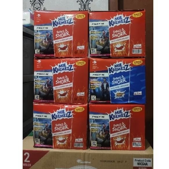 

MIE KREMEZZ 1 BOX ISI 20 / SHAKE AND SHOUR