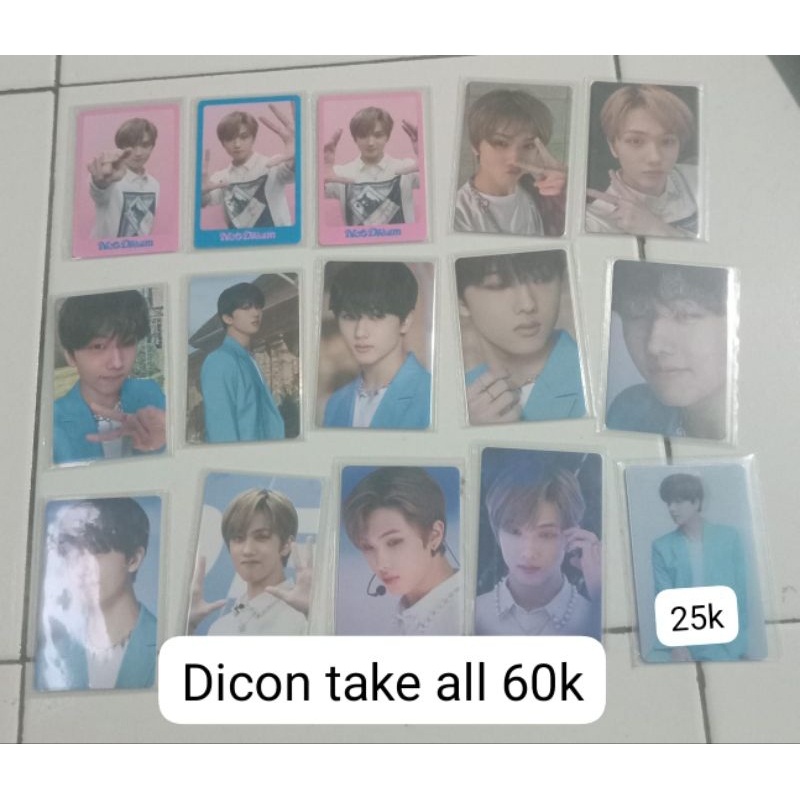 Set Photocard Dicon Jisung | Lenti Dicon