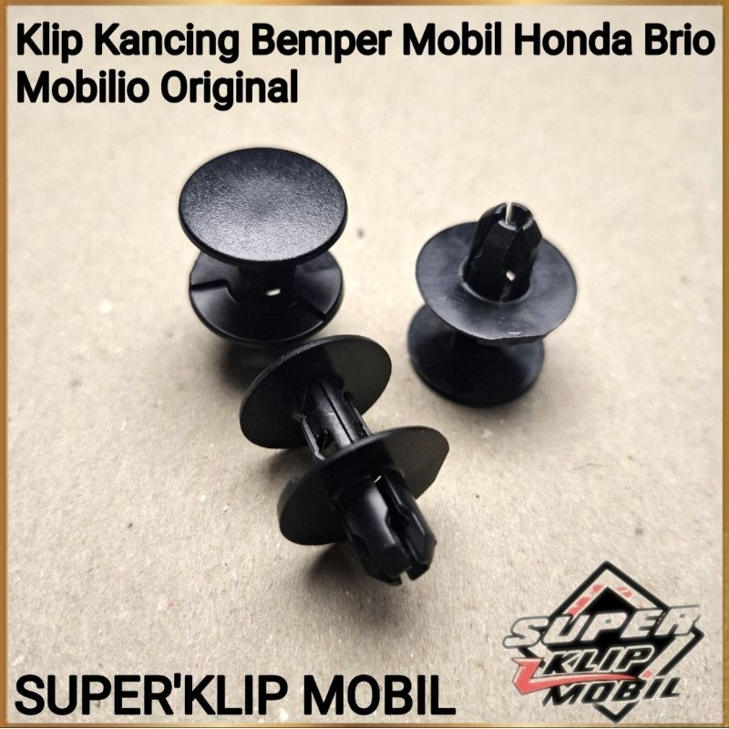 Klip Kancing Bemper Mobil Honda Brio Mobilio Original