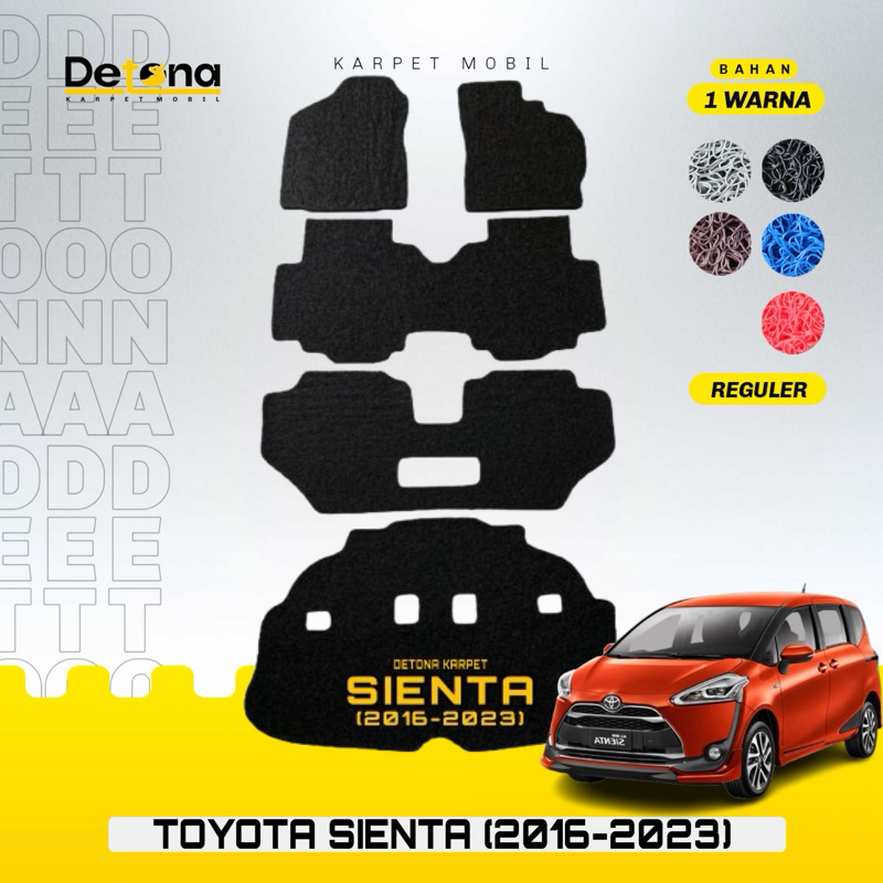 Karpet Mobil Mie Toyota SIENTA 20162023 & Karpet Mie Mobil Toyota SIENTA 20162023 ALL TYPE