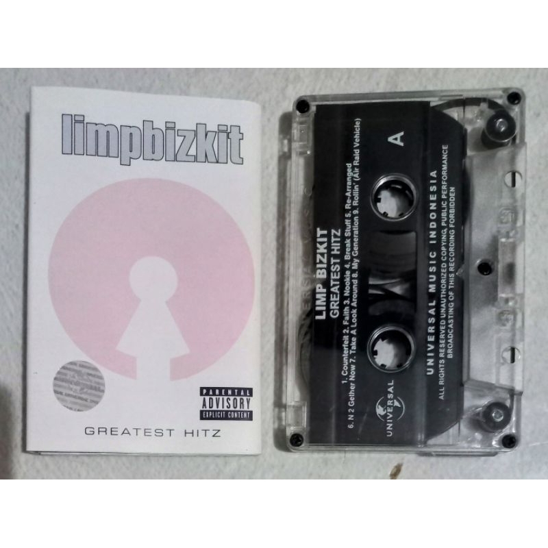 Kaset Pita L5 LIMP BIZKIT Album Greatest Hitz