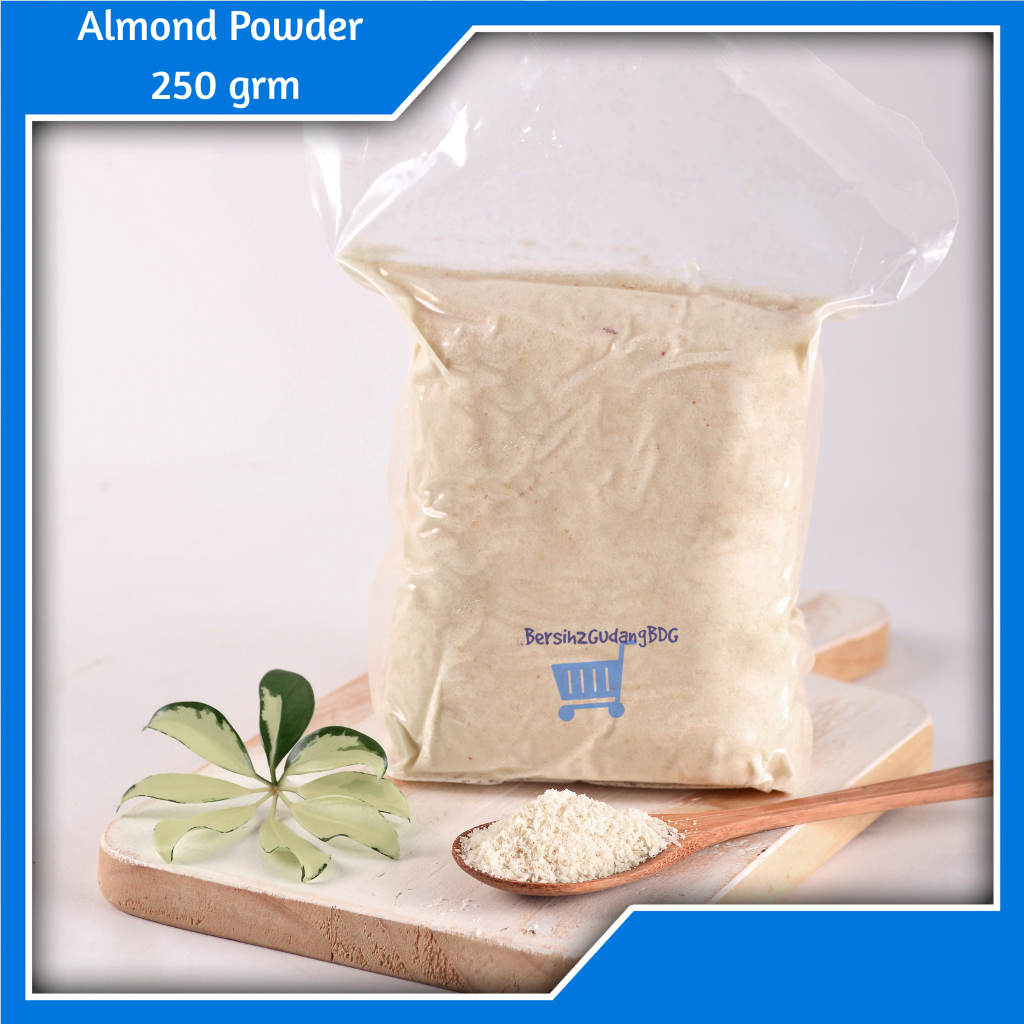 

Almond Powder / Almond Flour / Bubuk Original Extra Fine Raw 250 gr / Tepung Almond Repack 250 gram