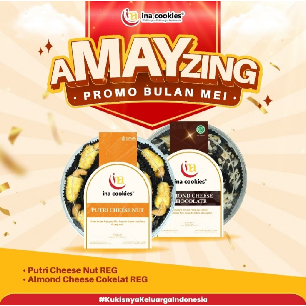 

[PROMO AMAYZING] PAKET BUNDLING "C" Putri Cheese Nut & Almond Cheese Cokelat
