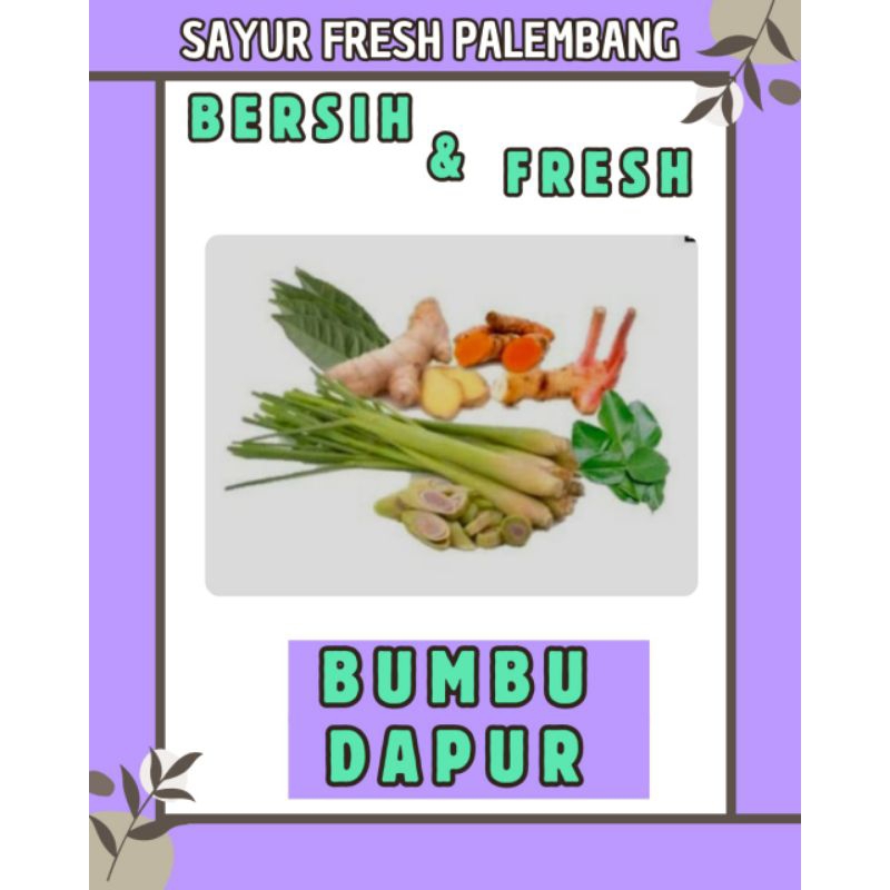 

BUMBU DAPUR per BUNGKUS - PALEMBANG
