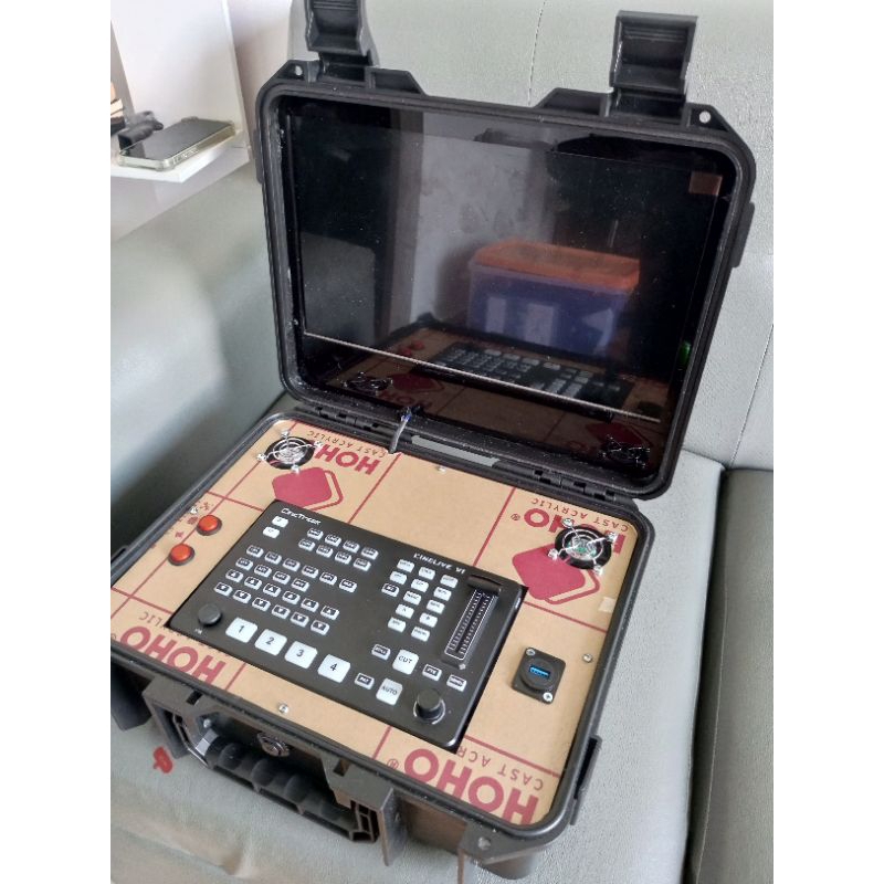 Hardcase video mixer switcher - custom