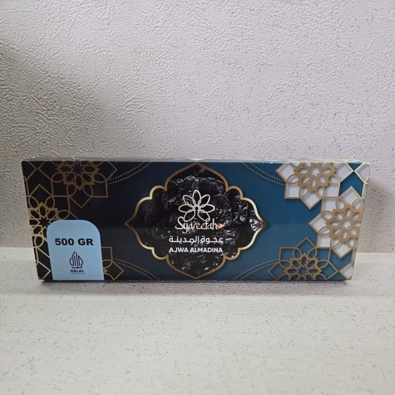 

Kurma Ajwa Madinah Kemasan 500gram