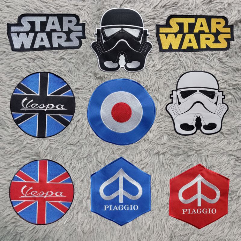 Back patch bordir, Patch ukuran besar,patch bordir punggung