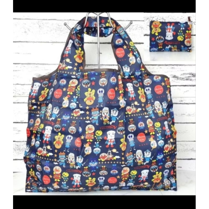 Tote bag anpanman tas anpanman lipat shopping bag anpanman