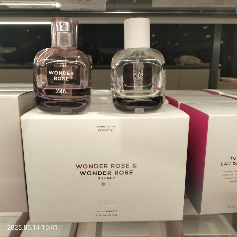 PARFUM ZARA WONDER ROSE - WONDER ROSE SUMMER 90ML