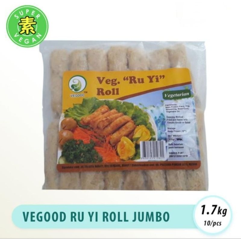 

Vegood Ruyi Jumbo isi 10 pcs Ruyi Chun Kien NGO Hiong