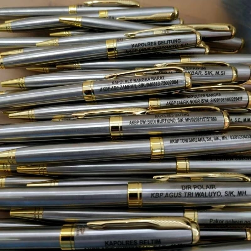 

Pulpen parker sonnet slim exclusive gratis grafir nama