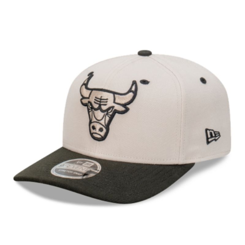 Topi New Era Cap Chicago Bulls Stone Black 9Seventy Stretch-Snap Original