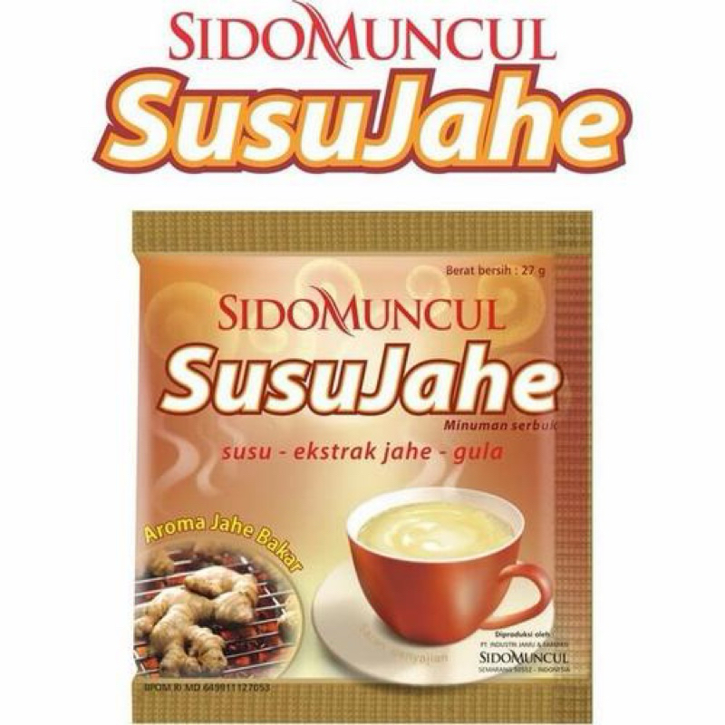 

Susu jahe sidomuncul 1 renceng isi 10 sachet