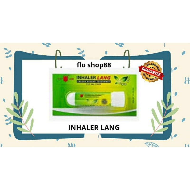 INHALER LANG / INHALER HIDUNG / INHALER CAP LANG