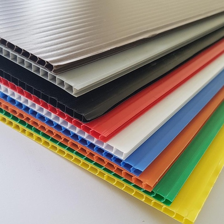 

KODE D77K Lembar Karton Plastik PP Corrugated 3mm Uk 5x75 cm 1 pack isi 5 lbr