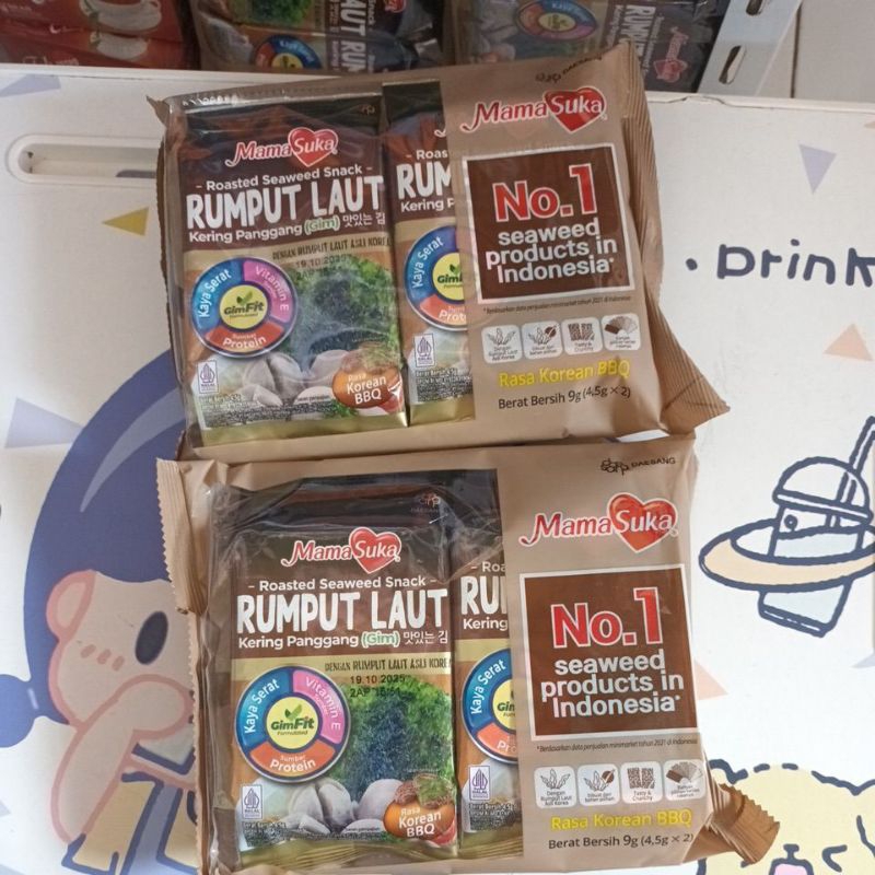 

MamaSuka - Rumput Laut Panggang Rasa Korean BBQ