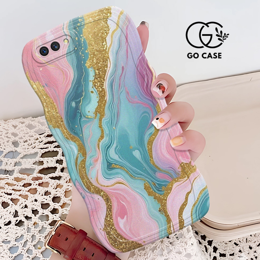 Softcase Casing Hp Oppo A3S Gelombang Softcase Oppo A3S Gelombang - Soft case Handphone - Kesing - S