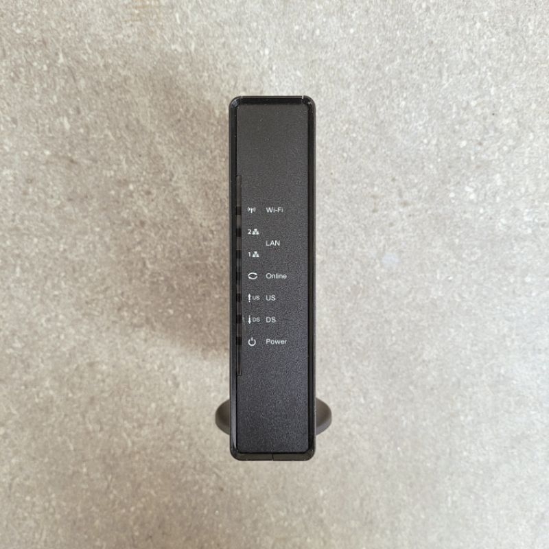 Modem Router Ethernet Wi-Fi Cable Technicolor CWA0101LNT Wireless - Used