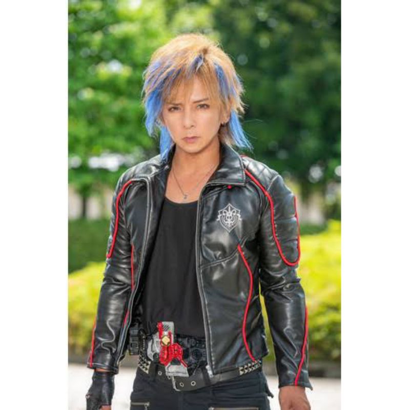 Jaket Kulit Kamen Rider Double W Forever Never Jaket Cosplay Jaket Kulit Imitasi Kamen Rider