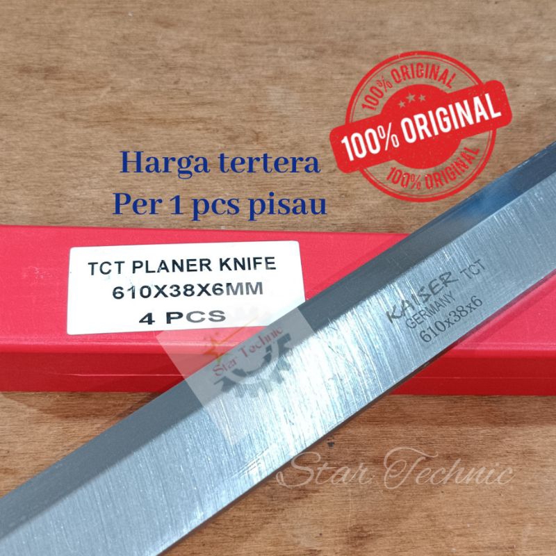 Double Planer TCT KAISER Germany ukuran 610x38x6 dan 460x38x6 / Harga Per 1 pcs