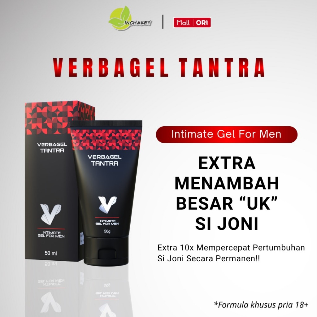 Tsn- Verbagel tantra Gel Pembesar Mister P Ampuh OriginalOles Pembesaran