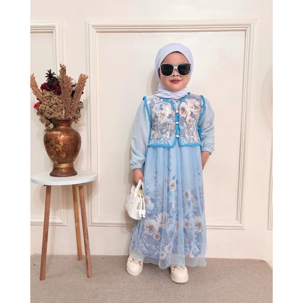 LEVANA DRESS GAMIS ANAK PEREMPUAN SELINA G009