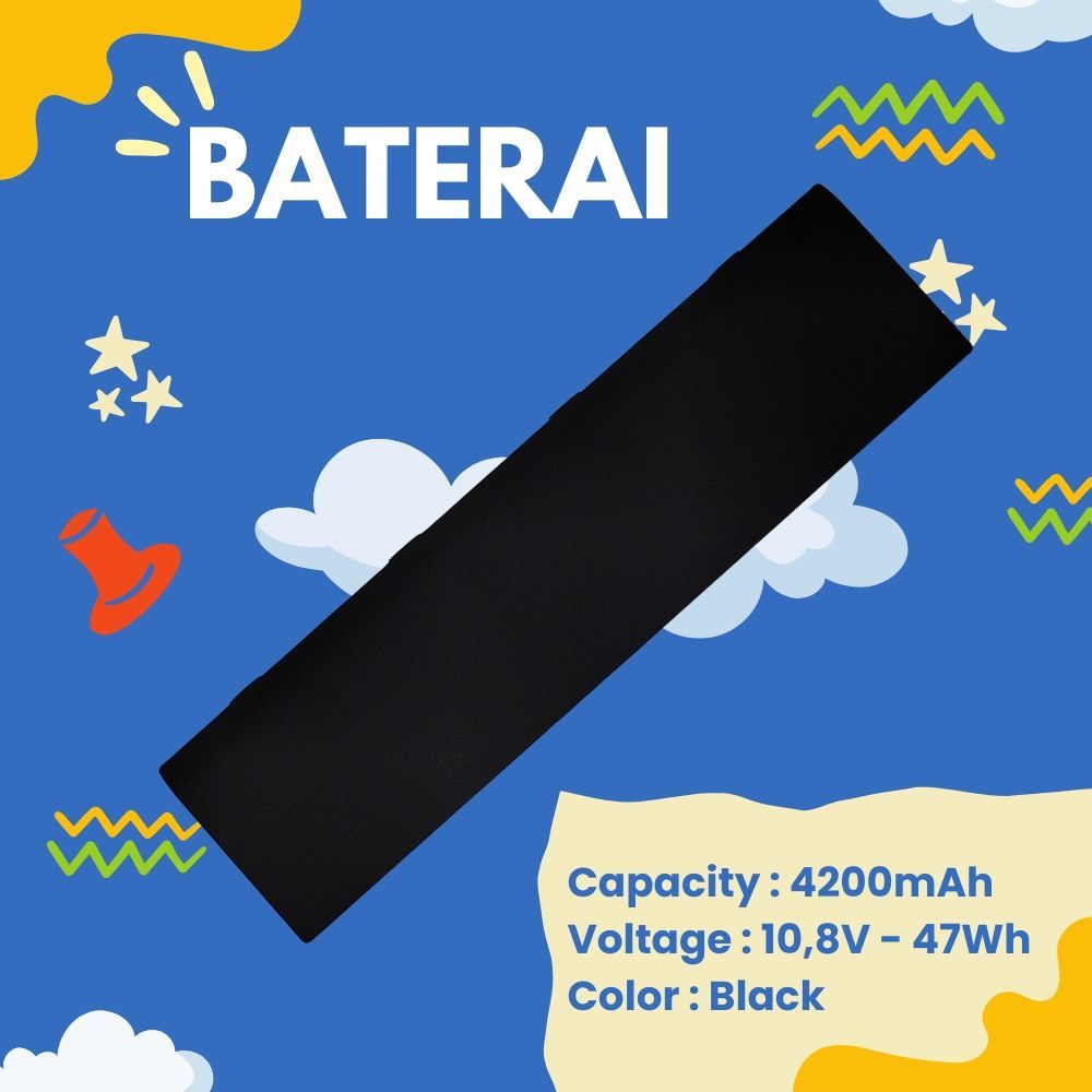 High Quality Baterai Laptop HP MO06 Pavilion Envy DV4 DV4T DV6 DV6T DV6Z DV7 M6 - GARANSI