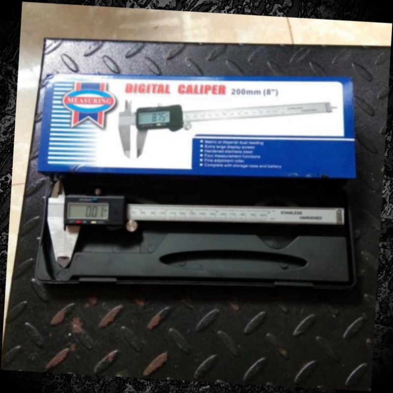 digital caliper 200mm(8") jangka sorong digital