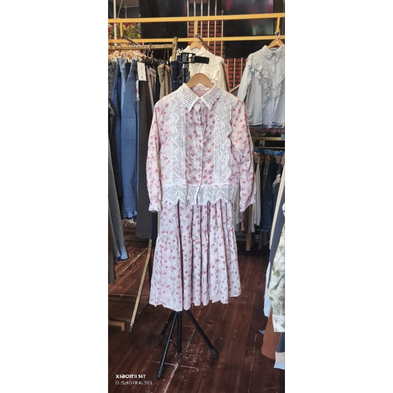 one set wanita premium import