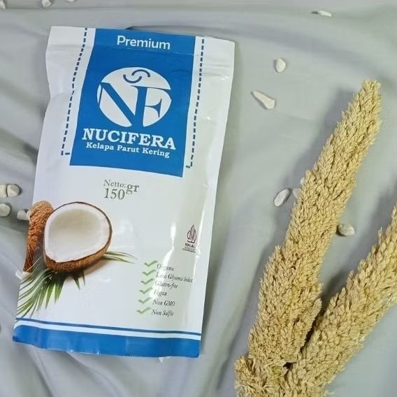 

Nucifera Desicated Coconut/ Kelapa Parut Kering 150g