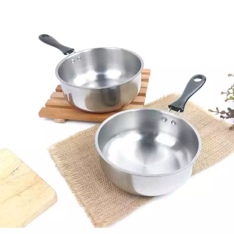 Panci Stainless steel tebal