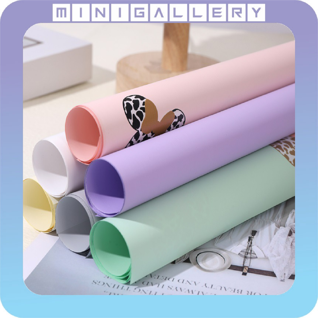 

20 Lembar Kertas Buket Aesthetic Flower Wrapping Paper Cellophane Waterproof / Kertas Kado KB6202