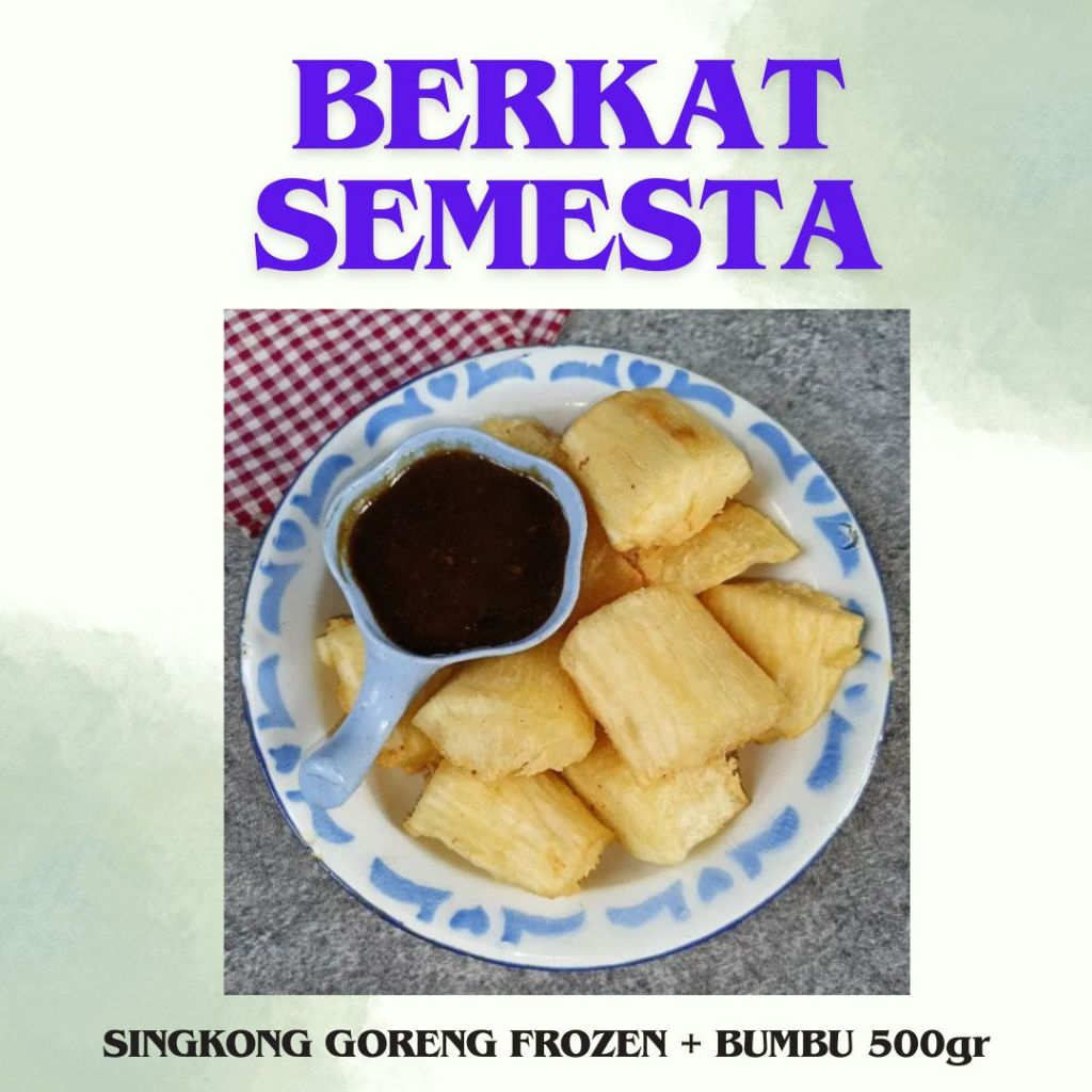

Singkong Goreng Frozen + Bumbu 300gr dan 500gr