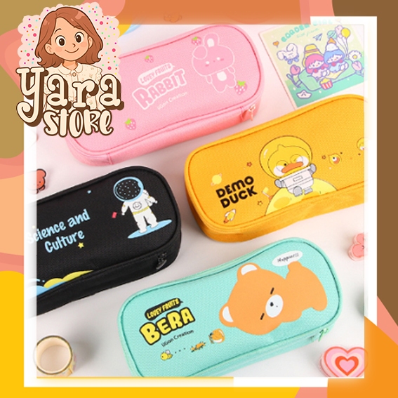 

Tempat Pensil Resleting Model Terbaru Karakter Lucu