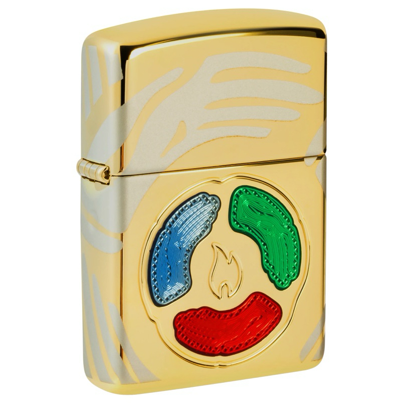 Zippo Original 46763 Armor High Polish Gold Plate 2025 Collectible of the Year