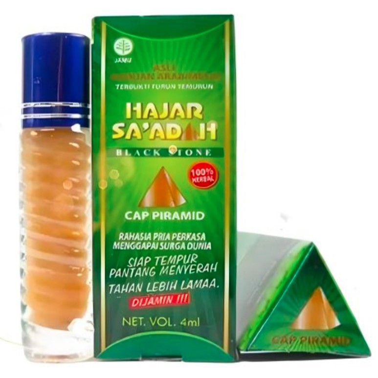 Hajar Saadah mesir 4ml Tahan Lama (GARANSI 100% ORIGINAL)