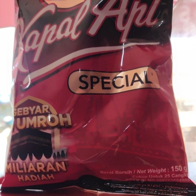 

kopi bubuk kapal api spesial 150 gram