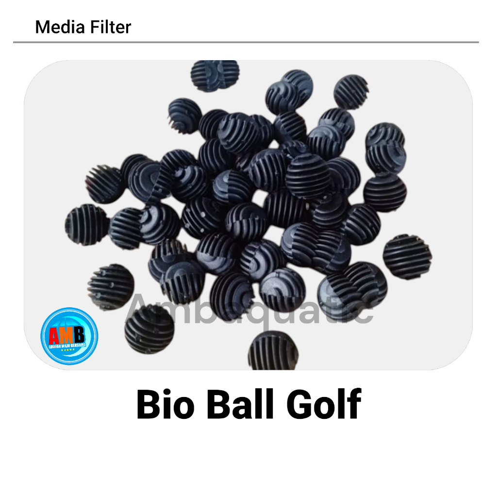 Media filter bioball/bioball golf media filter/bioball golf/bioball per pcs