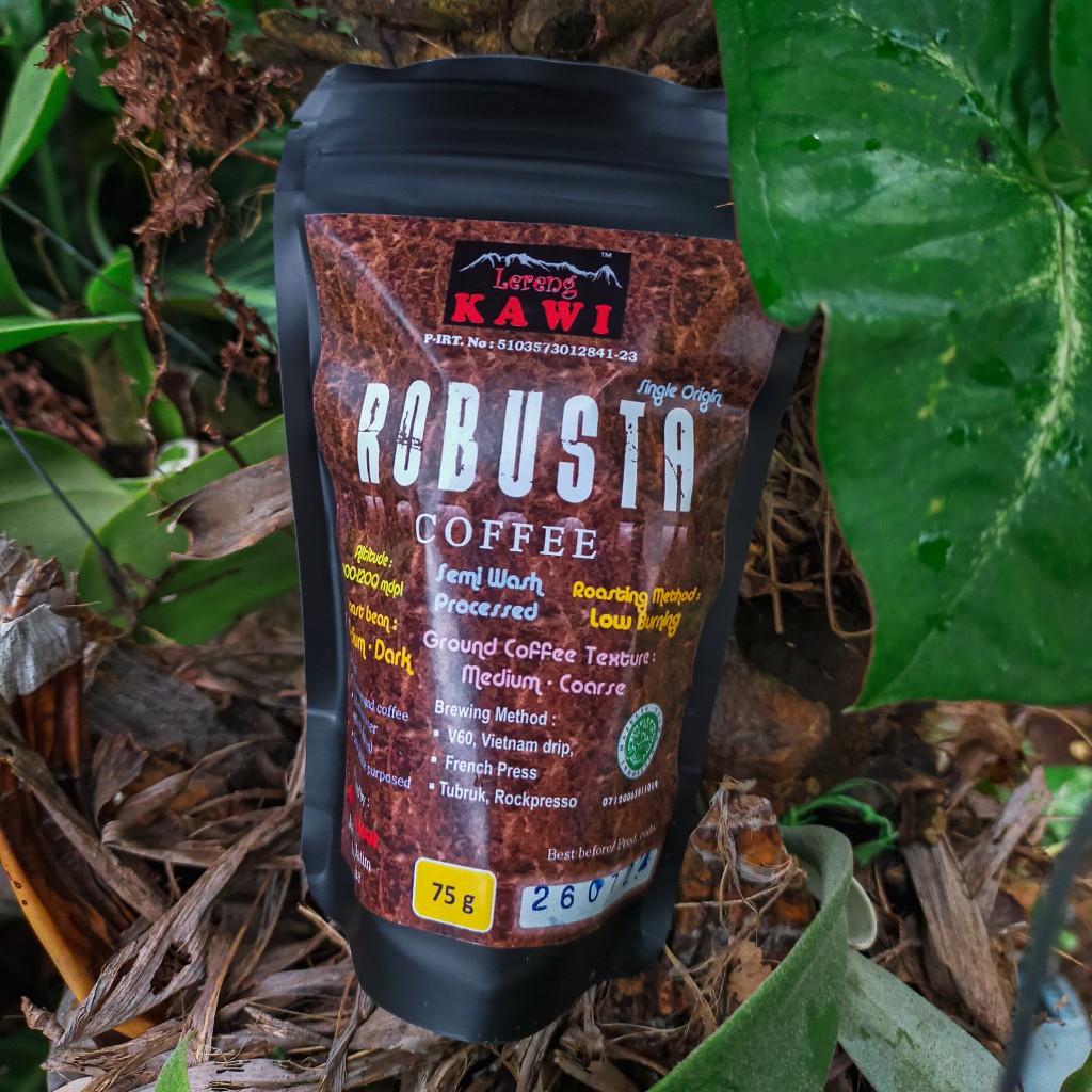

Kopi Bubuk ~ Lereng Kawi Coffee ~ "Robusta Coffee