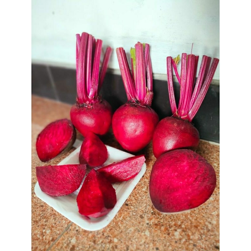 

buah bit/beetroot KUPAS 1kg kualitas super