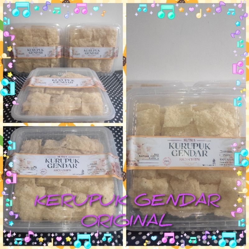 

Kerupuk Gendar Sutra Rasa Original