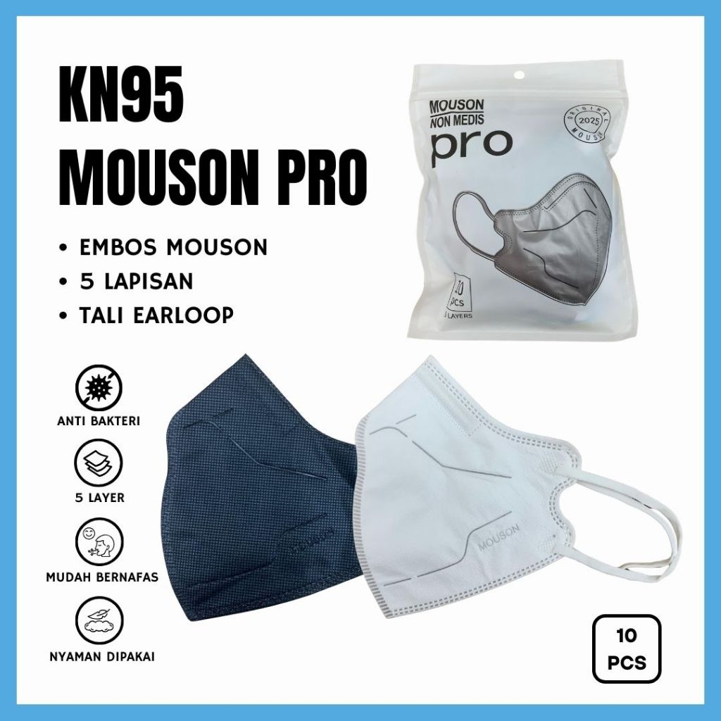 Masker Mouson Pro - Masker Kn95 Pro - Masker Kn95 Mouson - Masker Mouson - Masker Kn95 Pro Mouson