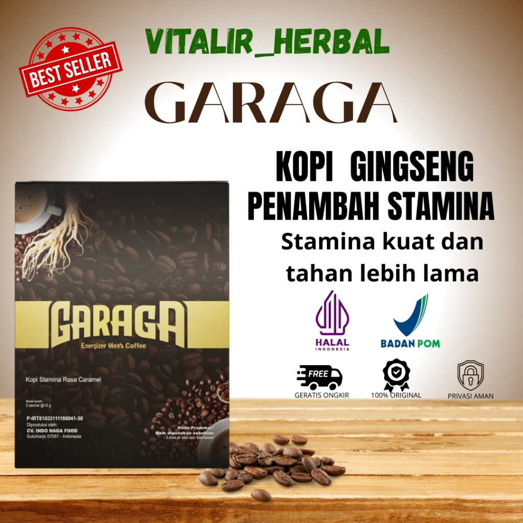 

KOPI GINSENG GARAGA PENAMBAH STAMINA KUAT DAN TAHAN LEBIH LAMA TANPA EFEK SAMPING