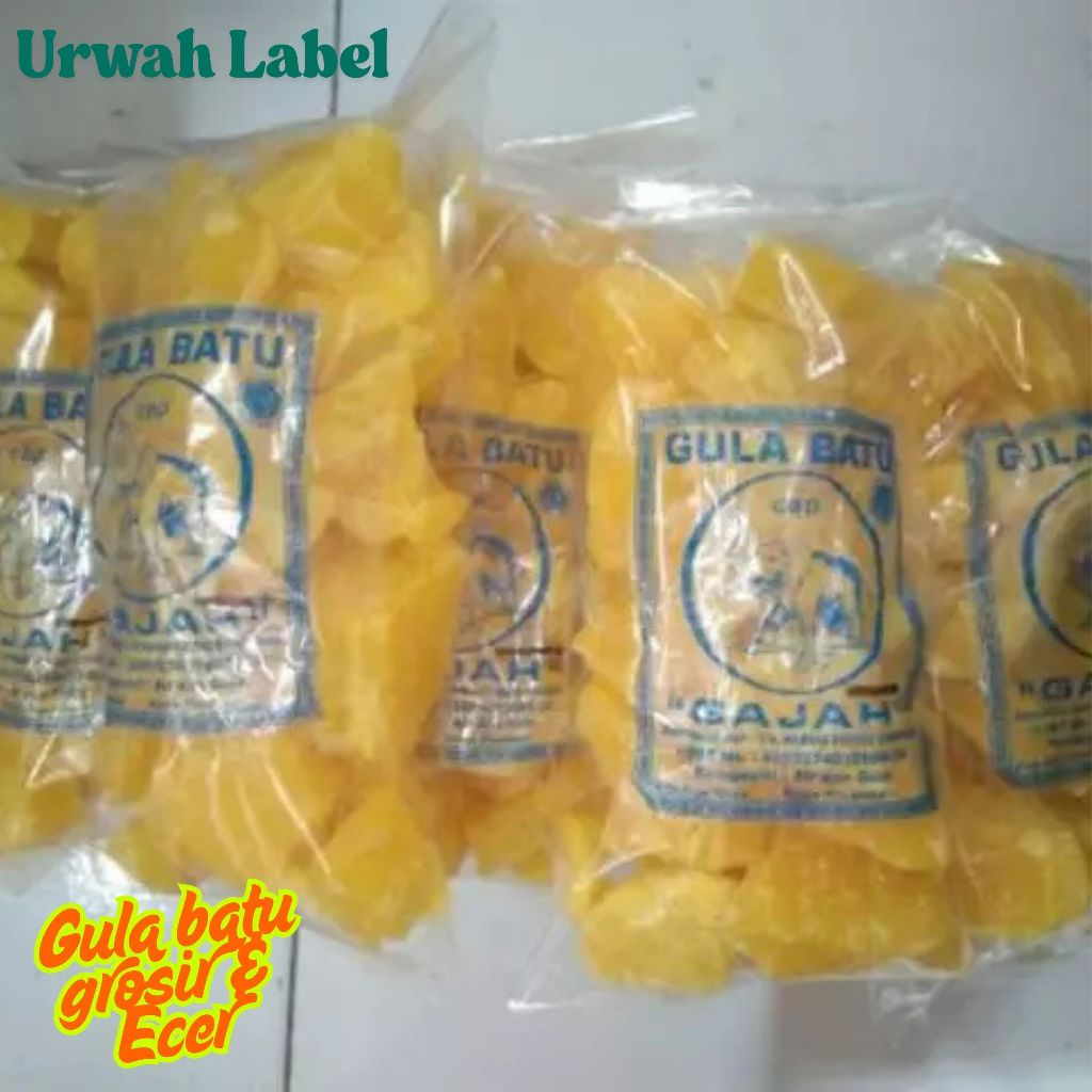 

Gula Batu Gulai Gajah Gula Batu 1kg Sari Madu Potongan Kecil Asli Cirebon