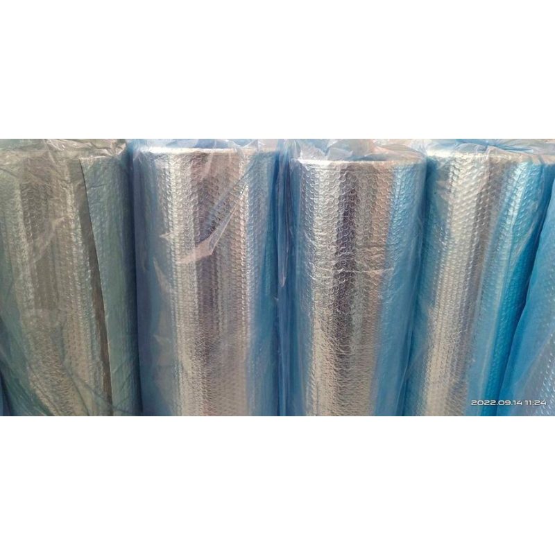 Insulation Foil Peredam Panas Atap Bubble Alumunium Foil 120cm x 25m